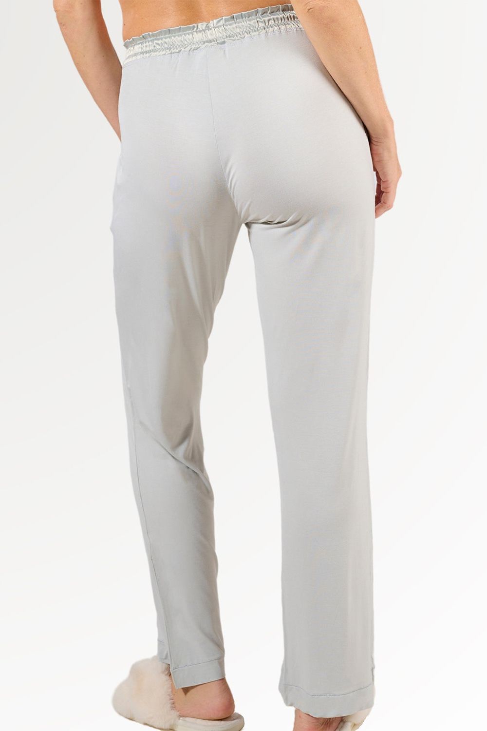 Calvin Klein Underwear SLEEP PANT - Pyjama bottoms - leaf skeleton/mauve  mist/mauve - Zalando.co.uk