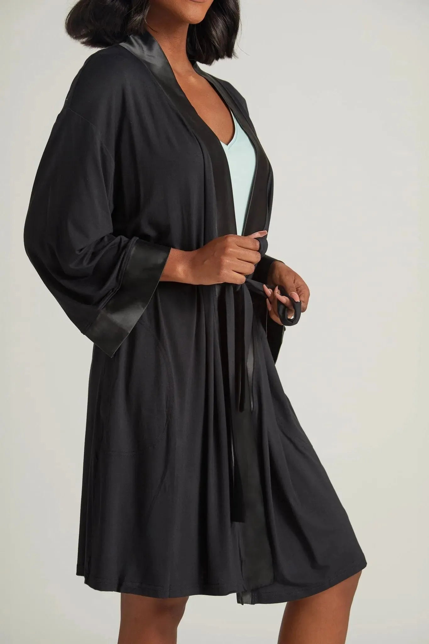 Plus size outlet kimono robe canada