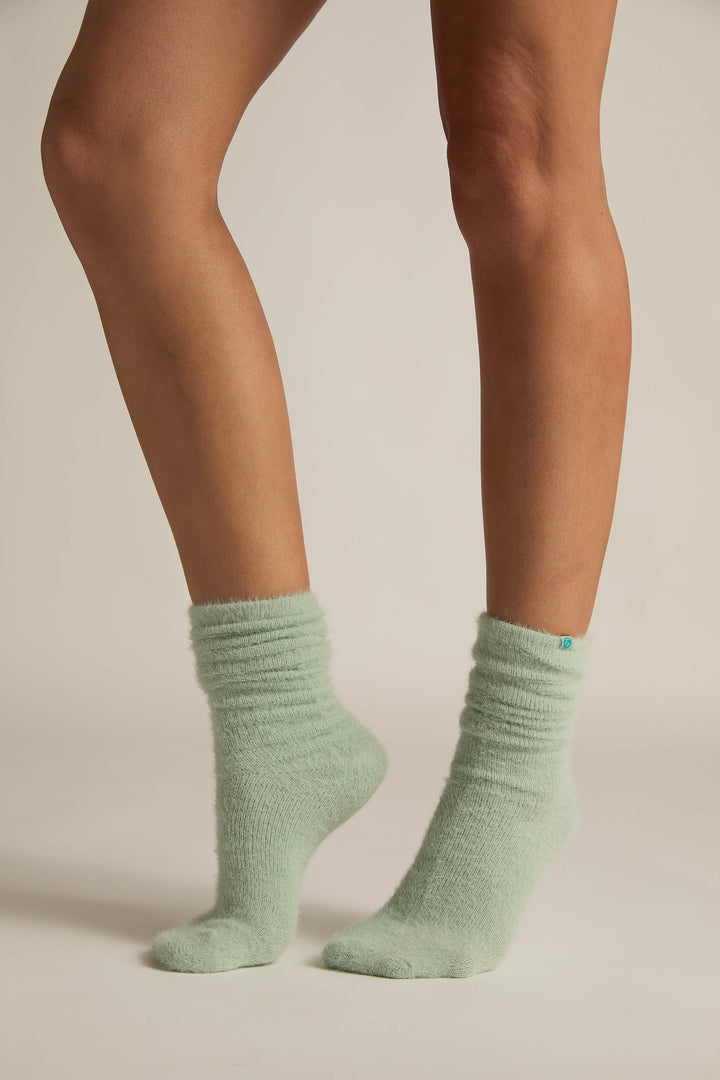 Faceplant Soft Fuzzy Lounge Socks
